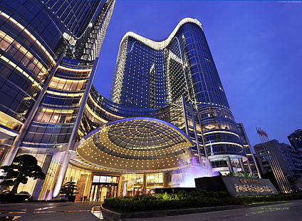 viaggi, Cina, hotel Sofitel, Guangzhou, resort, turismo, migliori hotel, prenotazione, vacanze, Sfondo HD HD wallpaper