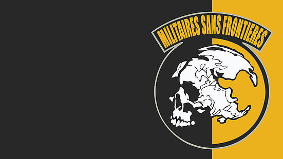 метална предавка твърда, Metal Gear Solid: Peace Walker, Militaires Sans Frontieres, HD тапет HD wallpaper