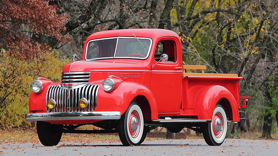 1946, Chevrolet, Pickup, Retro, LKW, Jahrgang, HD-Hintergrundbild HD wallpaper