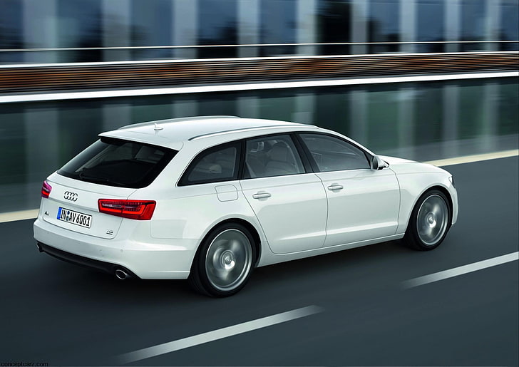 Audi a6 avant 2012, voiture, Fond d'écran HD