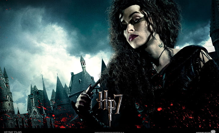 Harry Potter And The Deathly Hallows - Bellatrix, Harry Potter 7, Movies, Harry Potter, helena bonham carter, harry potter and the deathly hallows, 2010 harry potter and the deathly hallows, hp7, harry potter and the deathly hallows part 1, bellatrix lestrange, harry potter and the deathly hallows bellatrix, HD wallpaper