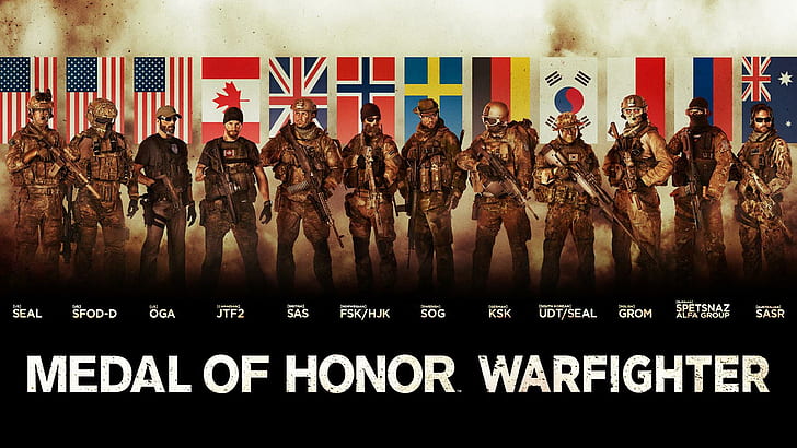 Medal of Honor Warfighter Tier 1 Спецназ, медаль чести, плакат warfighter, медаль, честь, спецназ, силы, warfighter, уровень, игры, HD обои