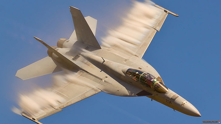 McDonnell Douglas F / A-18 Hornet, реактивен изтребител, военен, самолет, F / A-18 Hornet, HD тапет