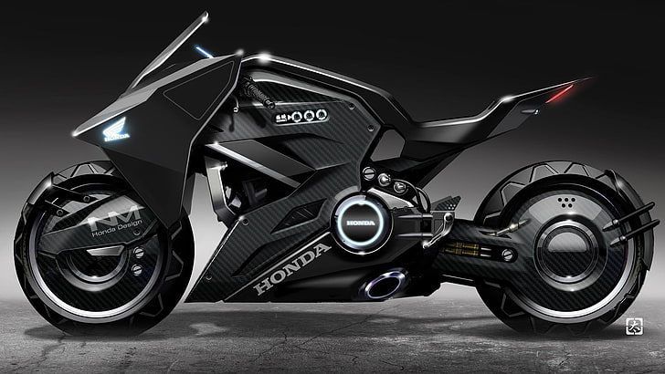 ghost in the shell, honda, bikes, concept bikes, HD tapet