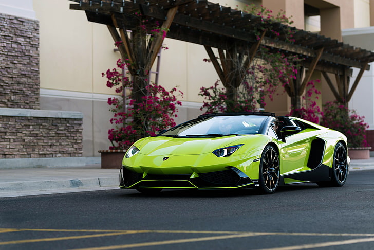 2013, 50 °, Jahrestag, Aventador, Lamborghini, LP720-4, Roadster, HD-Hintergrundbild
