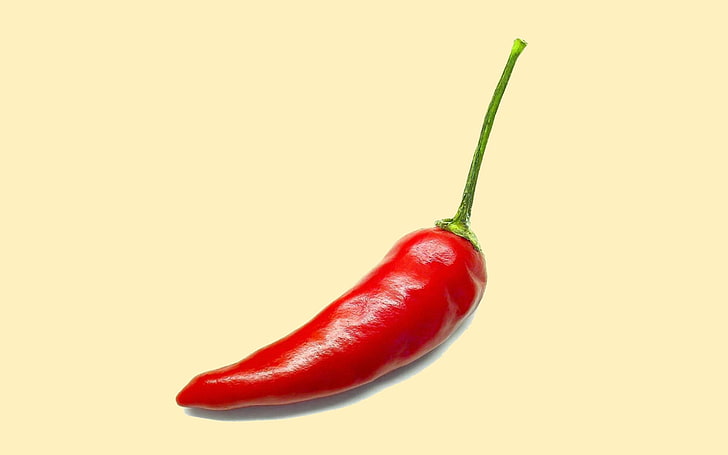 red chili, food, chilli peppers, HD wallpaper
