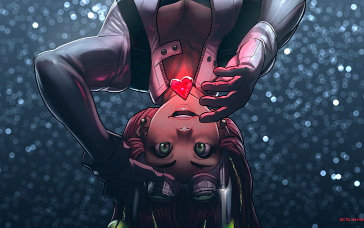 weibliche Zeichentrickfigur digitale Tapete, originelle Charaktere, Anime Girls, HD-Hintergrundbild