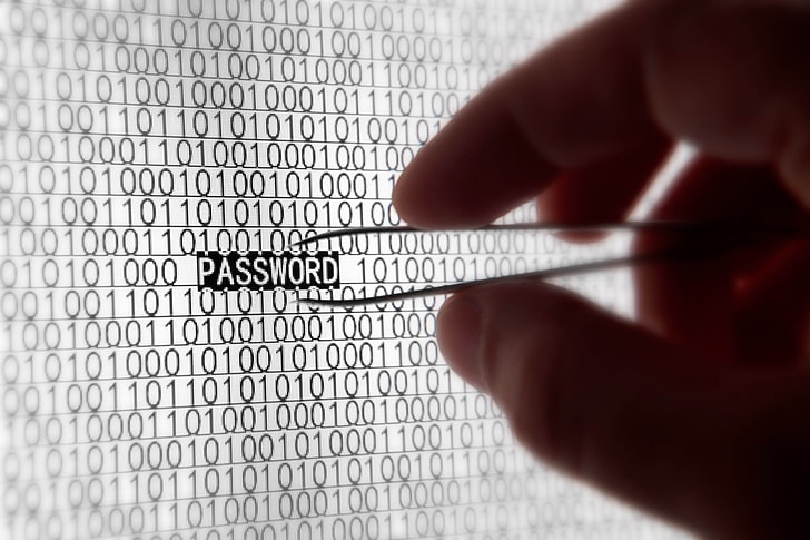 gray tweezers, code, password, hands, forceps, extraction, hacking, figures, HD wallpaper