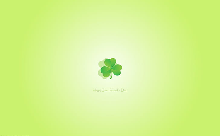 Happy Saint Patrick's Day, Holidays, Saint Patrick's Day, Green, Clover, happy saint patrick's day, HD wallpaper