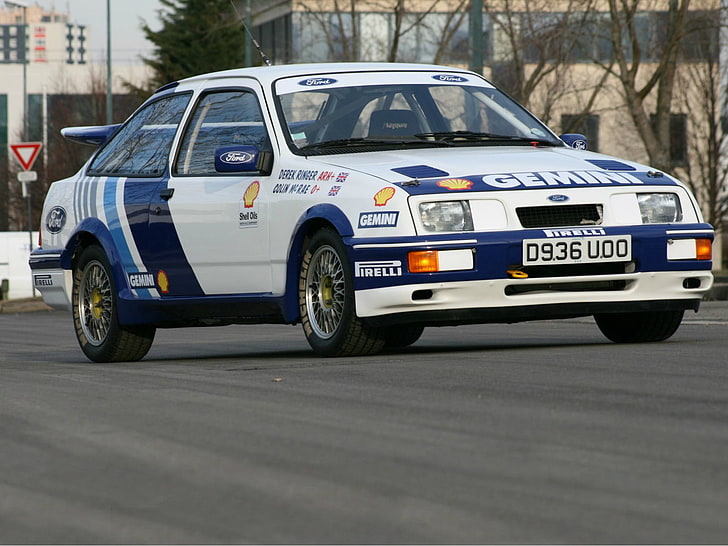 1988, btcc, cosworth, ford, race, racing, rs500, sierra, HD wallpaper