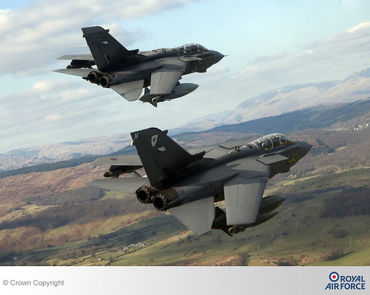 Panavia Tornado, myśliwiec odrzutowy, samolot, samoloty, samoloty wojskowe, pojazd, Tapety HD