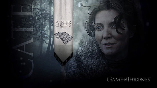 Game of Thrones, Catelyn Stark, Michelle Fairley, Wallpaper HD HD wallpaper