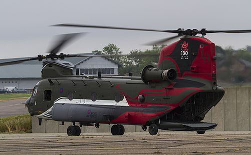 helicóptero, transporte militar, Chinook, CH-47, HD papel de parede HD wallpaper