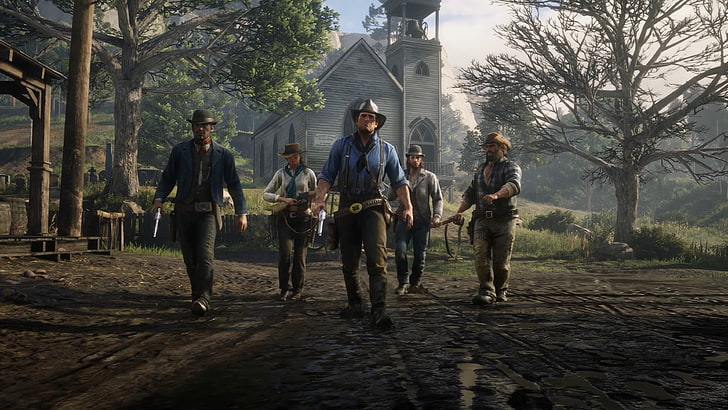 Rockstar Games, Red Dead Redemption 2, Videospiele, Red Dead Redemption, HD-Hintergrundbild