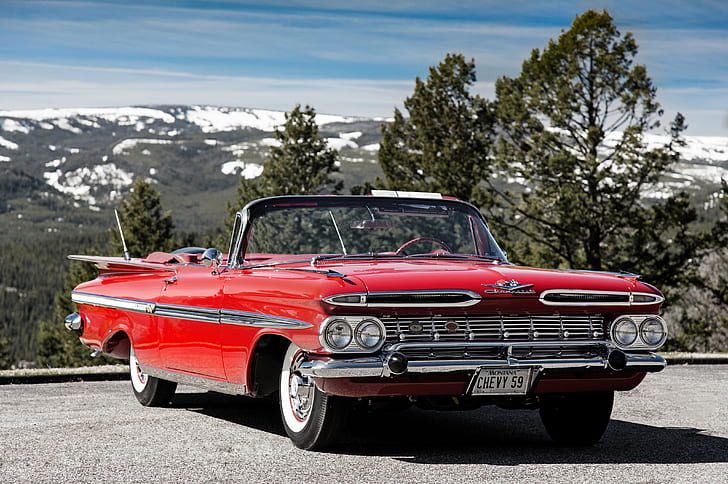 เชฟโรเลตเปิดประทุน Impala ปี 1959, วอลล์เปเปอร์ HD