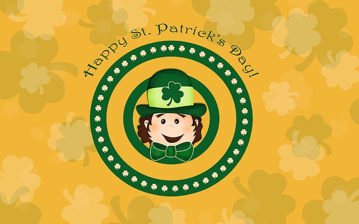 Holiday, St. Patrick's Day, Clover, HD wallpaper