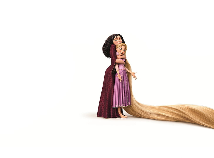 2010 Tangled Mother Gothel And Rapunzel, Disney Rapunzel, Cartoons, Tangled, Gothel, Rapunzel, trassligt disney, trassligt film, modern gothel, modern gothel och rapunzel, modern gothel och rapunzel trassligt, HD tapet