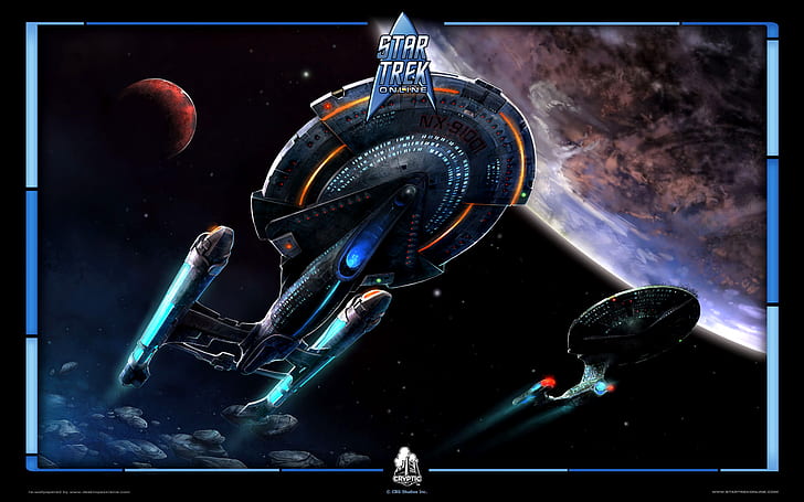 Star Trek Enterprise Starship HD, video games, star, trek, starship, enterprise, HD wallpaper
