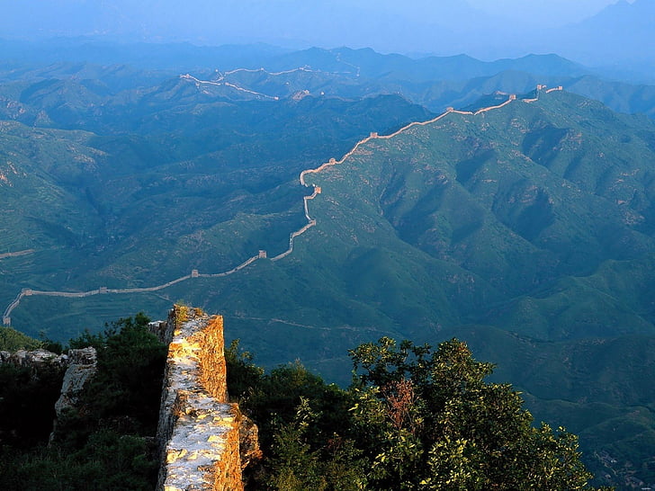 Denkmäler, Chinesische Mauer, HD-Hintergrundbild