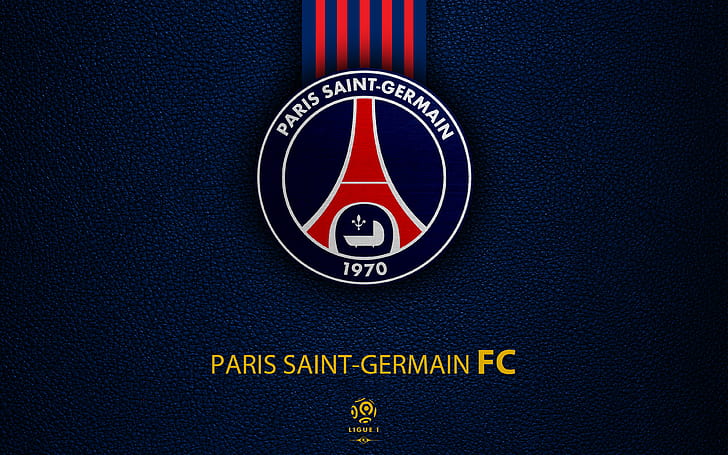 サッカー、サッカー、PSG、エンブレム、パリ・サンジェルマン、フレンチクラブ、 HDデスクトップの壁紙