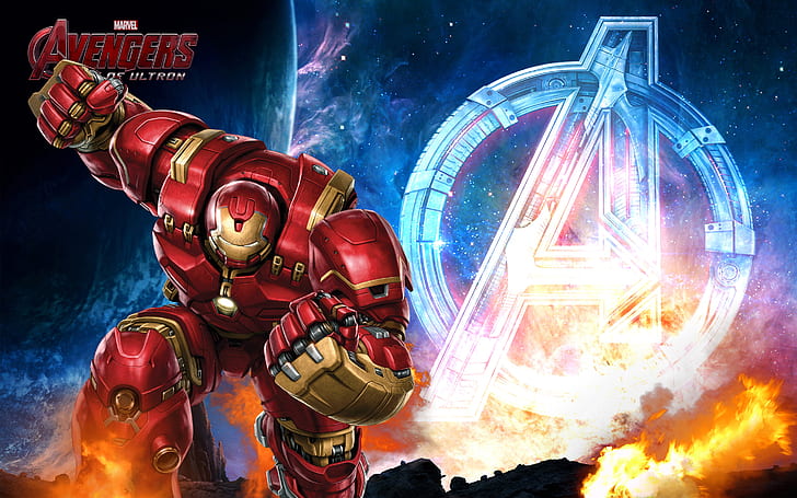Iron Man Hulkbuster Avengers, Marvel Avengers Iron-Man плакат, Iron, Avengers, Hulkbuster, HD тапет