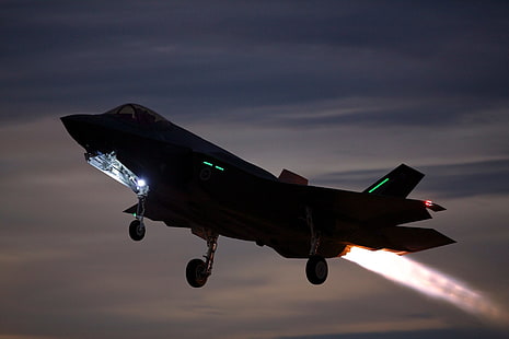 Chasseurs à réaction, Lockheed Martin F-35 Lightning II, avion, avion de guerre, Fond d'écran HD HD wallpaper