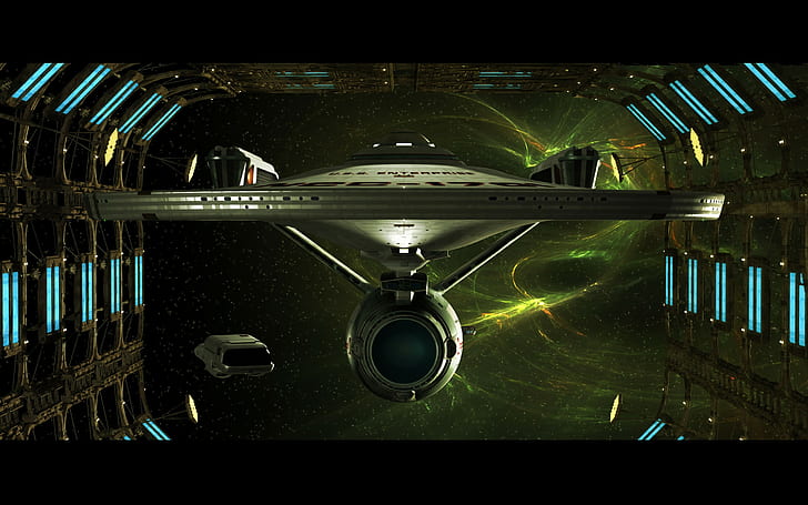 pesawat ruang angkasa, Star Trek, USS Enterprise (pesawat ruang angkasa), Wallpaper HD