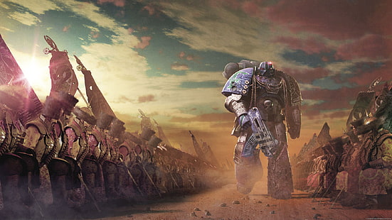 arte, Warhammer 40000, Legión alfa, Fondo de pantalla HD HD wallpaper