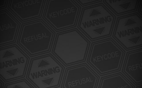 warning keycode wallpaper, digital art, hexagon, warning signs, gray, Neon Genesis Evangelion, HD wallpaper HD wallpaper