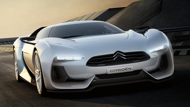 Citroen GT Concept Silver, plata Citroen car, Autos, Citroen, concept, plata, gt, Fondo de pantalla HD