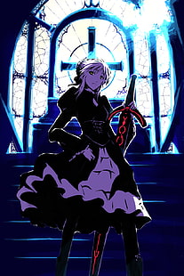 Fate-Serie, Fate / Stay Night, Sabre Alter, Anime Girls, HD-Hintergrundbild HD wallpaper