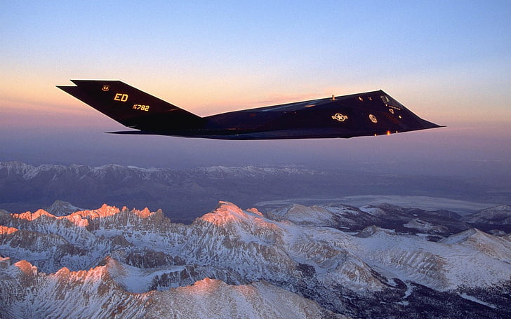 Pesawat Militer, Lockheed F-117 Nighthawk, Wallpaper HD