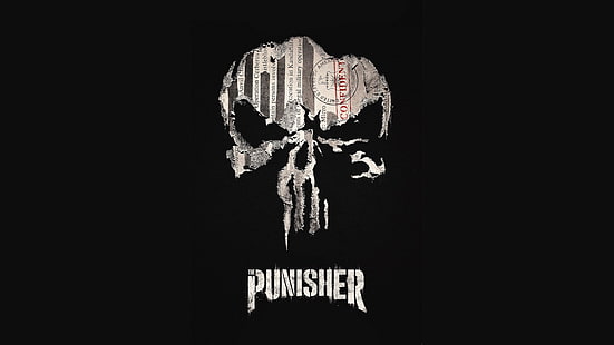 Punisher w tle pulpitu, Tapety HD HD wallpaper