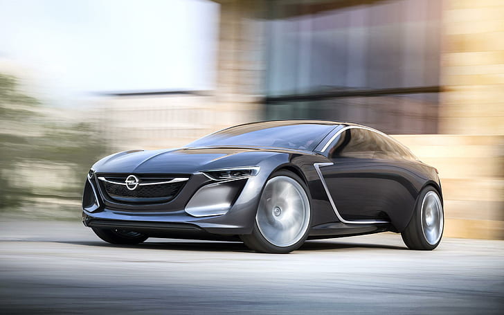 2013 Opel Monza Concept 2, รถสปอร์ตสีดำ, แนวคิด, opel, 2013, monza, รถยนต์, วอลล์เปเปอร์ HD