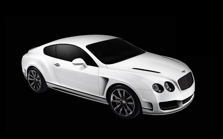 2010 Bentley Continental GT Bullet White, Bentley Continental GT White, Bentley Continental GT, HD wallpaper