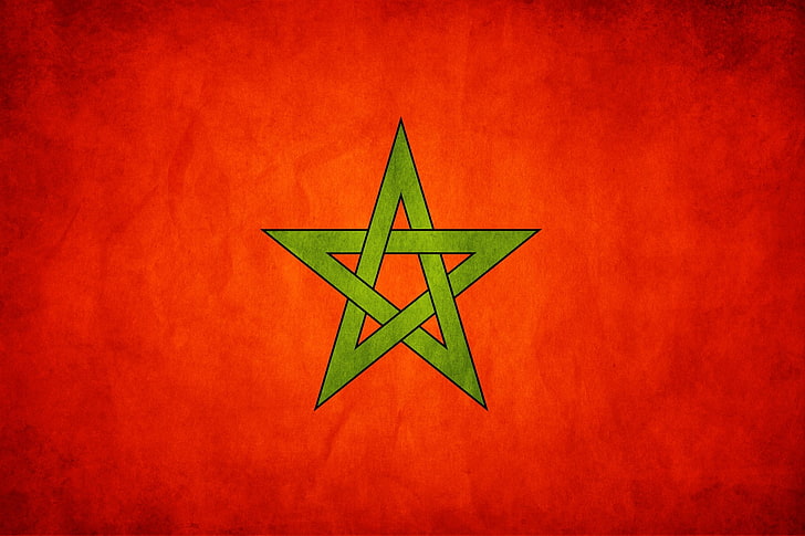 Флаги, Флаг Марокко, HD обои