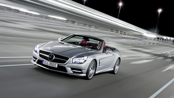 Mercedes Motion Blur HD, cars, blur, motion, mercedes, HD wallpaper