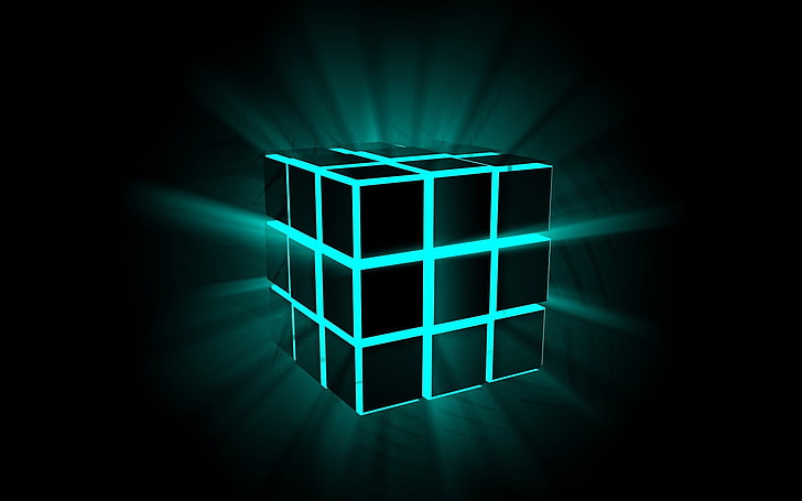 Рубик куб, HD обои