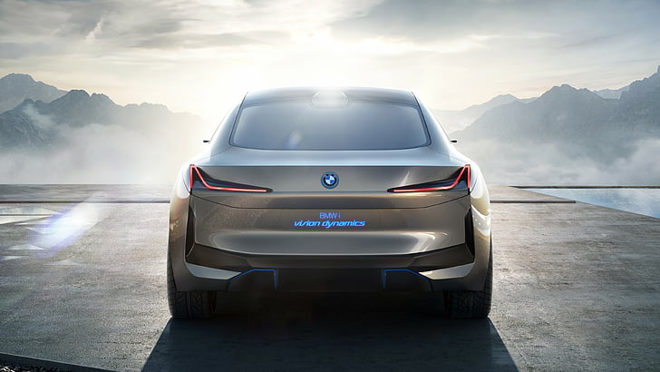 BMW i4, Elektroautos, 4K, HD-Hintergrundbild