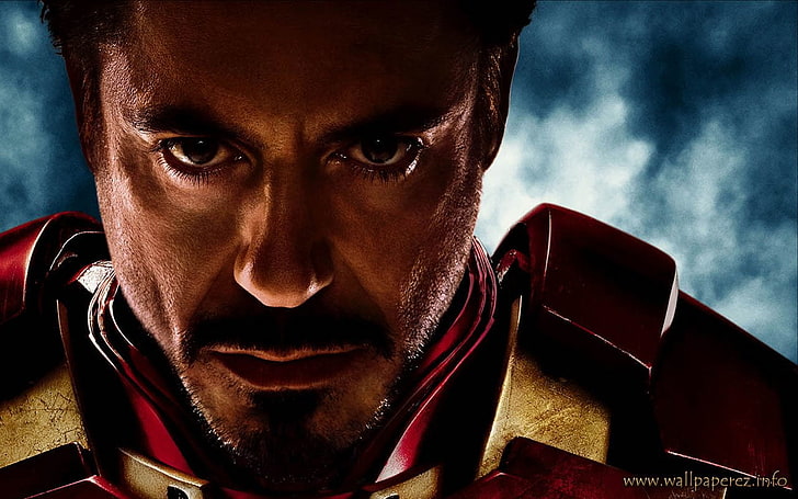 Robert Downey Jr sebagai Ironman, Iron Man, Robert Downey Jr, Tony Stark, Wallpaper HD