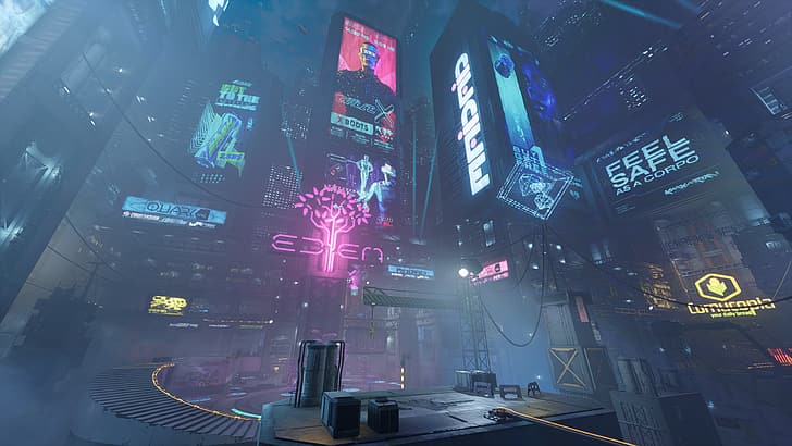Ghostrunner 2, captura de tela, cyberpunk, HD papel de parede