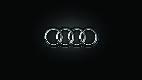 Audi logo, Audi, HD wallpaper HD wallpaper