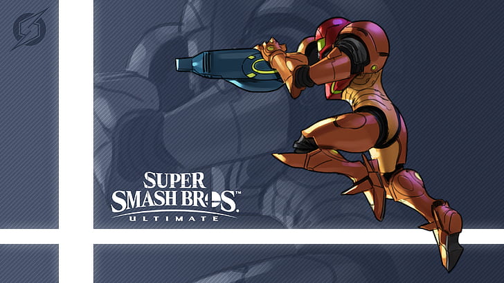 Videogame, Super Smash Bros. Ultimate, Samus Aran, HD papel de parede