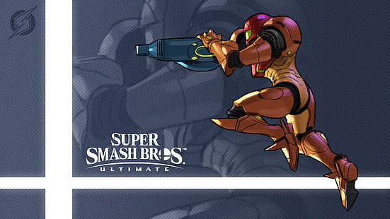 Videogame, Super Smash Bros. Ultimate, Samus Aran, HD papel de parede HD wallpaper