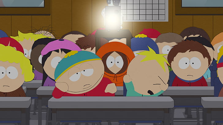 South Park, Butters Stotch, Eric Cartman und Kenny McCormick, HD-Hintergrundbild
