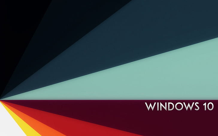 Windows 10, latar belakang abstrak, Windows, 10, Abstrak, Latar Belakang, Wallpaper HD