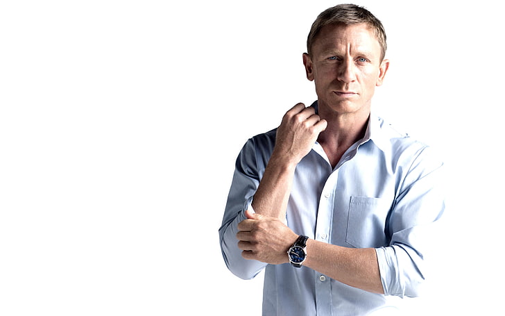 Daniel Craig, watch, male, actor, James Bond, Daniel Craig, 007, omega, ruuska, HD wallpaper