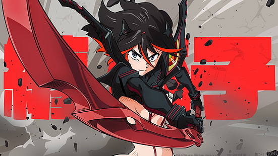 Kill la Kill, Matoi Ryuuko, anime girls, anime, Senketsu, Sfondo HD HD wallpaper