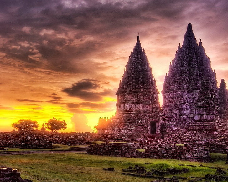 أنكور وات ، كمبوديا ، المعابد ، المعبد، خلفية HD
