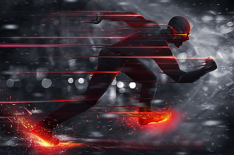 Fernsehserie, The Flash (2014), Flash, HD-Hintergrundbild HD wallpaper